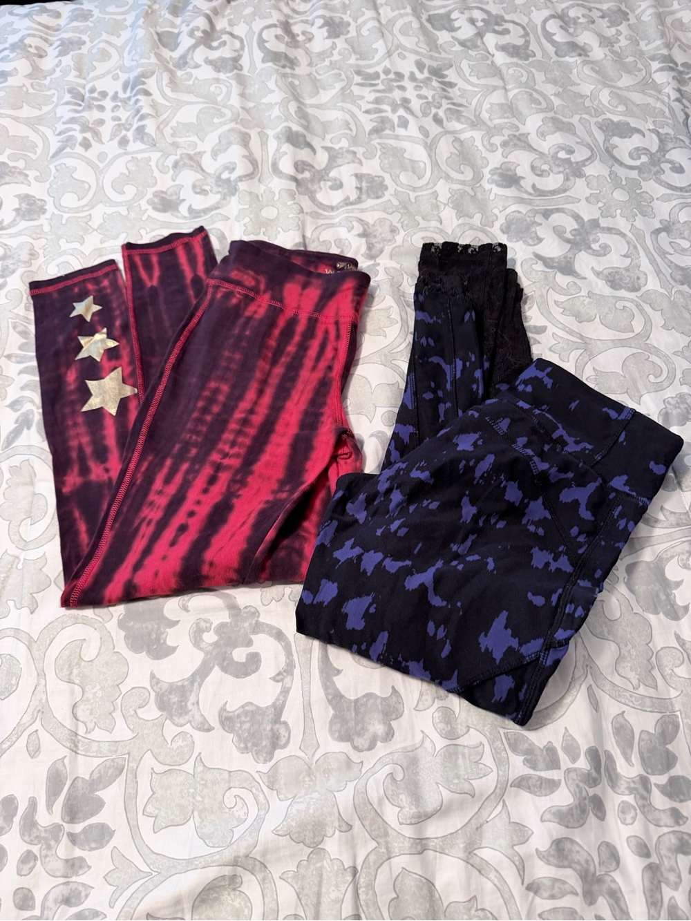 Set of 2 WARRIOR by Danica Patrick work out Leggings